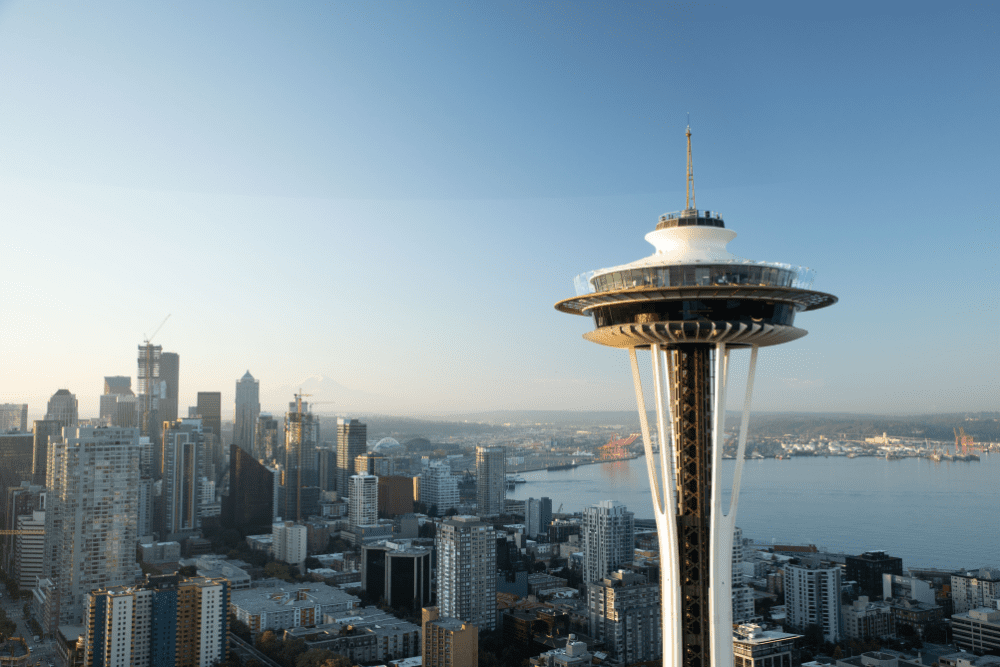 Explore Seattle’s History - Space Needle - Donald G Moss - Genny Boots