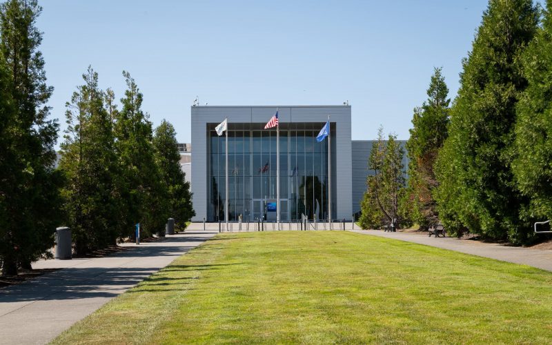 Exterior of Boeing Future of Flight from Seattle Premier Attractions